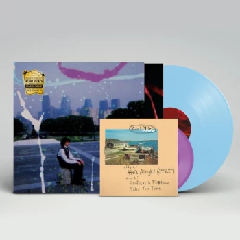 Image of Kurt Vile - Childish Prodigy Blue and Purple Vinyl