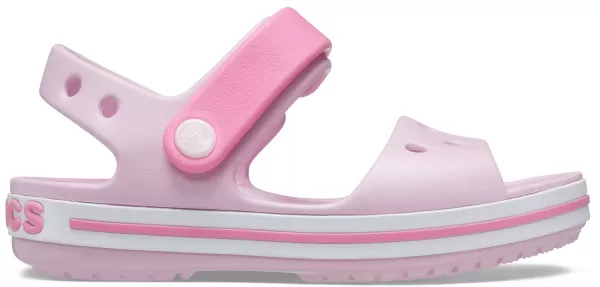 Image of Crocs Kids Crocband Sandals Ballerina Pink C12