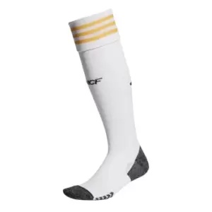 Image of adidas Real Madrid Home Socks 2023 2024 Adults - White