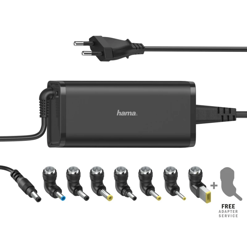 Image of Hama Hama 00200003 mobile device charger Laptop Black AC Indoor 00200003