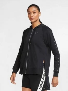 Image of Nike Training Get Fit Full Zip Fleece - Black