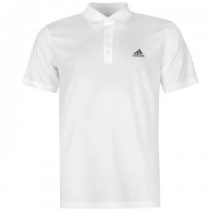 Image of adidas Mens Tennis Fab Polo Shirt - White