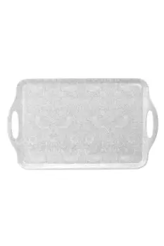 Image of William Morris Pure Strawberry Thief Large Tray