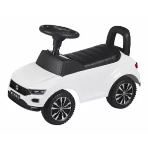 Image of Volkswagen T-Roc Foot to Floor Ride On Car, white