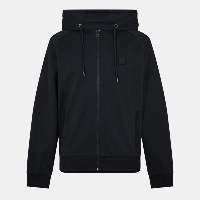 Image of Boss Mens Steele Pull Over Hoodie Black male 2XL