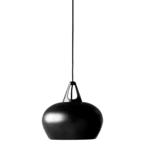 Image of Belly 29cm Dome Pendant Ceiling Light Black, E27