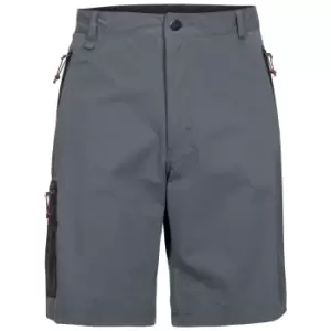 Image of Trespass Mens Runnel Hiking Shorts (L) (Carbon)