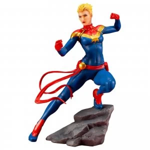 Image of Kotobukiya Marvel Universe Avengers Series ARTFX+ PVC Statue 1/10 Captain Marvel 17 cm