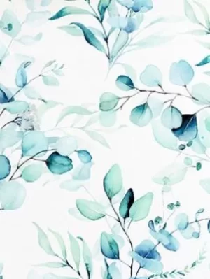 Image of Arthouse Delicate Leaves Green Wallpaper