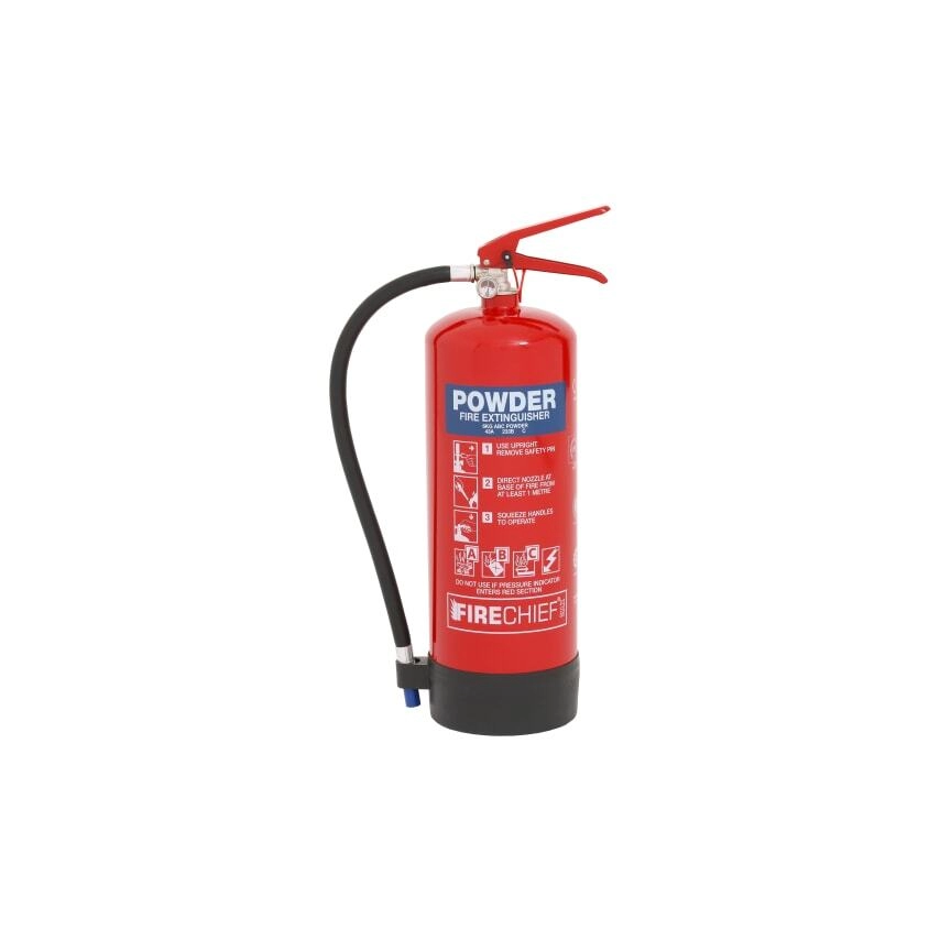 Image of Spectrum Industrial Fire Extinguisher ABC Powder 6kg 14368