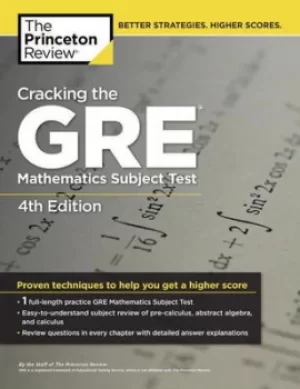 Image of Cracking the GRE Mathematics Subject Test 4th Edition by The Princeton Review