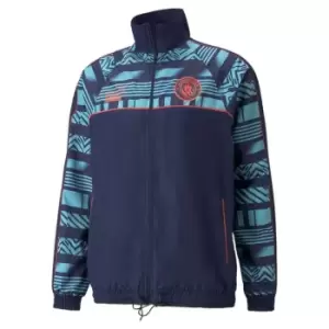 Image of Puma MCFC Heritage Track Jacket - Blue