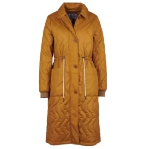 Image of Barbour Womens Astley Quilted Jacket Dune 12
