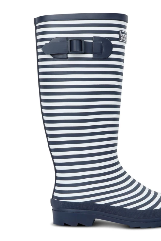Image of Regatta Womens Lady 'Fairweather' Welly in Dark Blue Size: 4 Dark Blue Female 4