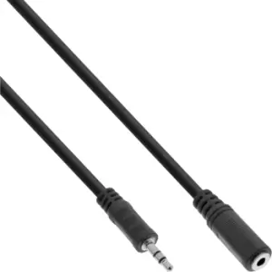 Image of InLine Audio Cable 3.5mm Stereo male / female 1m