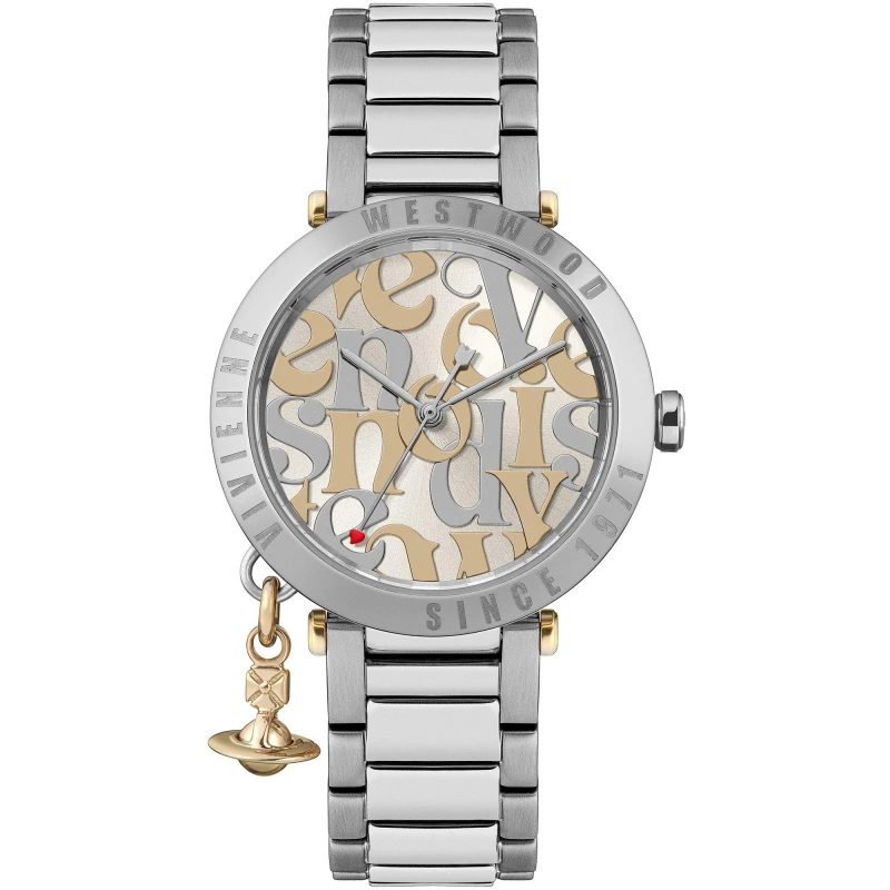 Image of Vivienne Westwood Orb Logomania Watch Silver/Silver female One Size