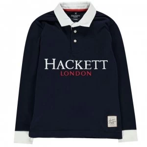 Image of Hackett Hacket Cross Polo - Navy 595