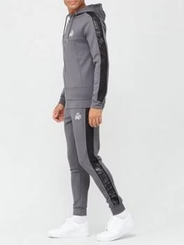 Image of Kings Will Dream Mlorton Zip Through Hood Tracksuit - Grey