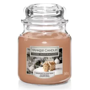 Image of Yankee Candle Home Inspiration Medium Jar Gingerbread House