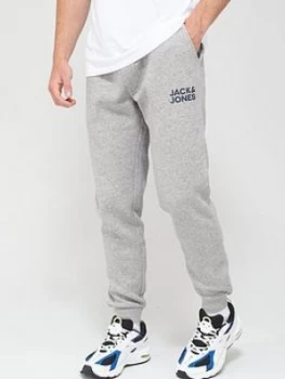 Image of Jack & Jones Gordon Skinny Fit Joggers - Light Grey Melange