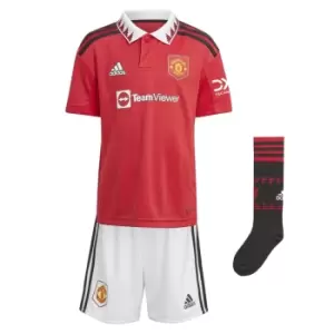 Image of 2022-2023 Man Utd Home Mini Kit