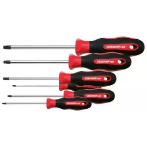 Image of Gedore 2C-handle-screwdriver set T10-40 6pcs