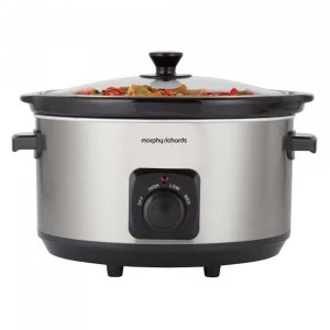 Image of Morphy Richards 461013 6.5L Ceramic Slow Cooker Pot