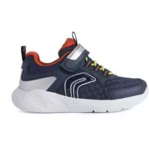 Image of Geox Sprintye Lights Trainers - Blue