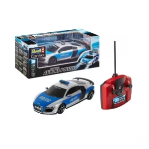 Image of Radio Controlled Audi R8 Police Car By Revell Controll