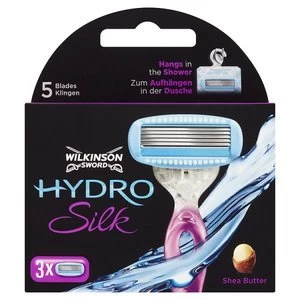 Image of Wilkinson Sword Hydro Silk Blades 3pk