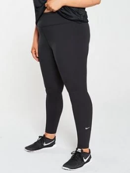 Image of Nike The One Legging (Curve) - Black, Size 22-24=2X, Women