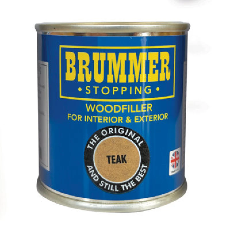 Image of Brummer Wood Filler BM30411 Colour: Teak