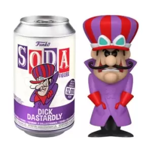 Image of Hanna Barbera Dastardly Vinyl Soda Figure in Collector Can