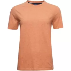 Image of Superdry Orange Label T Shirt - Orange