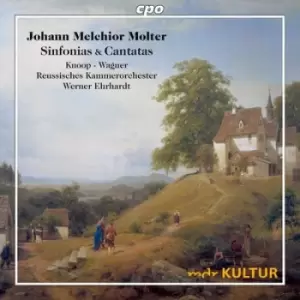 Image of Johann Melchior Molter Sinfonias & Cantatas by Johann Melchior Molter CD Album