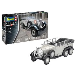 Image of German Staff Car G4 1:72 Revell Model Kit