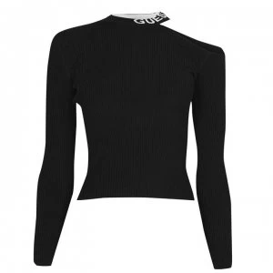 Image of Guess Soraya Sweatshirt - Jet Black A996