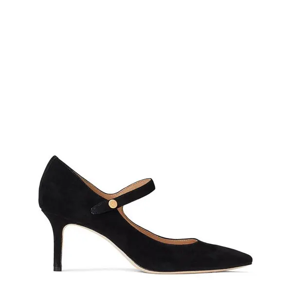 Image of Lauren by Ralph Lauren Lanette Mary Jane Heel - Black 5