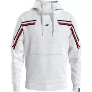 Image of TOMMY SPORT Global Stripe Hoody - Grey