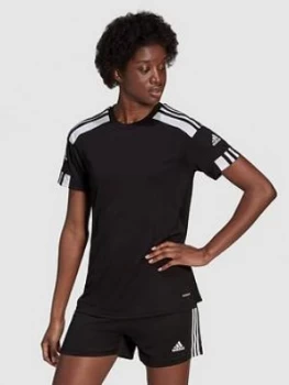 Image of Adidas Womens Squad 21 T-Shirt - Black