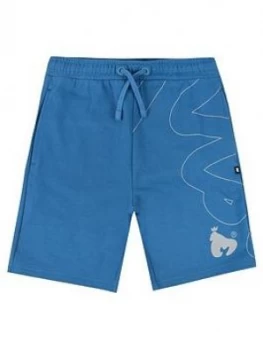 Image of Money Boys Massive Signature Jersey Short - Blue