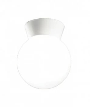 Image of Wickes Globe White Ceiling Light - E27
