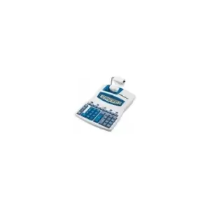 Image of Rexel Ibico 1221X Semi-Professional Print Calculator White/Blue