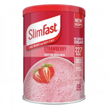 Image of SlimFast Powder 50 Servings Strawberry 1.825kg