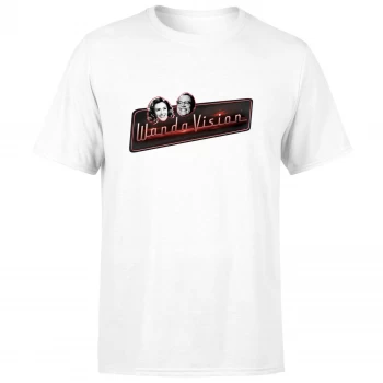 Image of WandaVision Mens T-Shirt - White - S