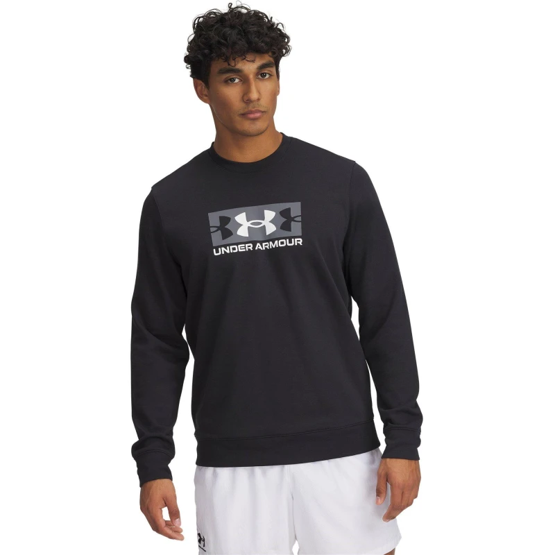 Image of Under Armour Rival Terry quarter Zip Fleece Black male S
