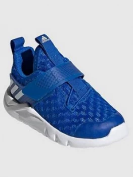 Image of Adidas Infant Rapidaflex Summer Trainers - Blue