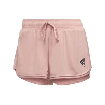 Image of adidas Club Tennis Shorts Womens - Wonder Mauve / Black