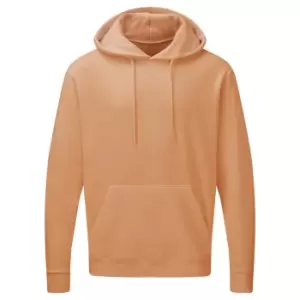 Image of SG Mens Plain Hooded Sweatshirt Top / Hoodie (M) (Cantaloupe)
