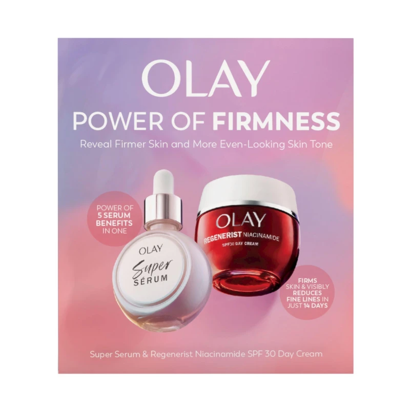 Image of Olay Olay Super Powered Duo Gift: Serum & Moisturiser None female N/A